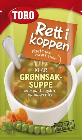 138161  120049 RIK Gr&#248;nnsaksuppe m/pasta 